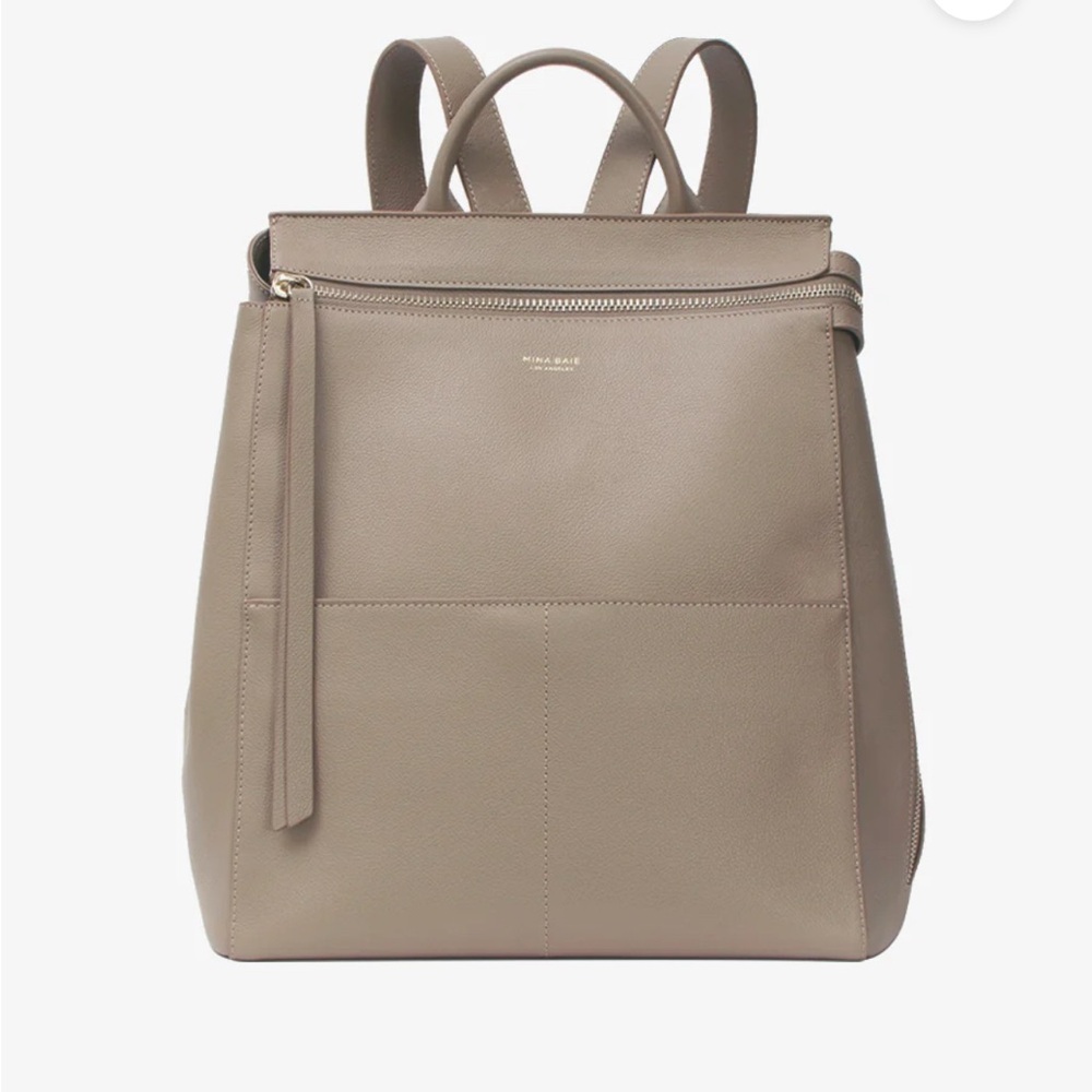 Mina Bae Mini Harper Backpack-Desert